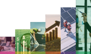 Image of various energy and money pictures